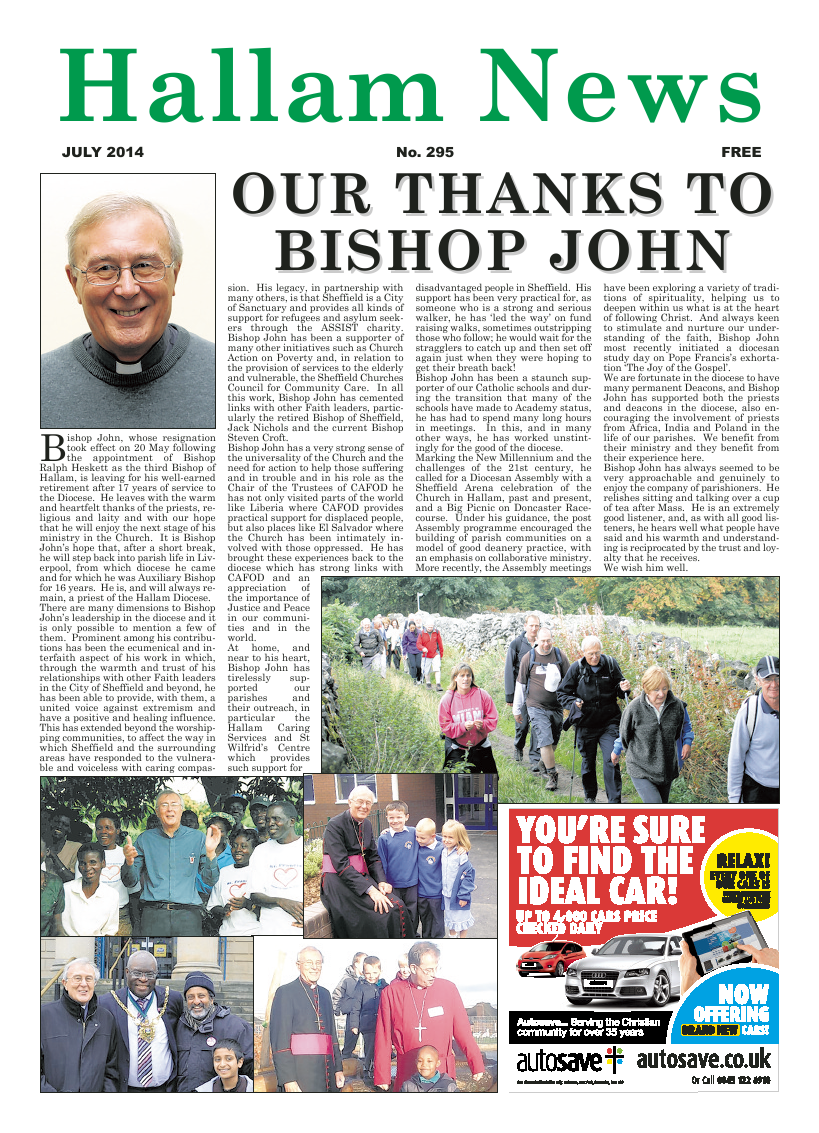 Jul 2014 edition of the Hallam News