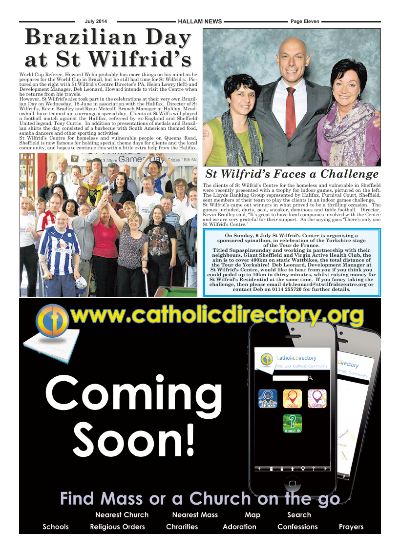 Jul 2014 edition of the Hallam News