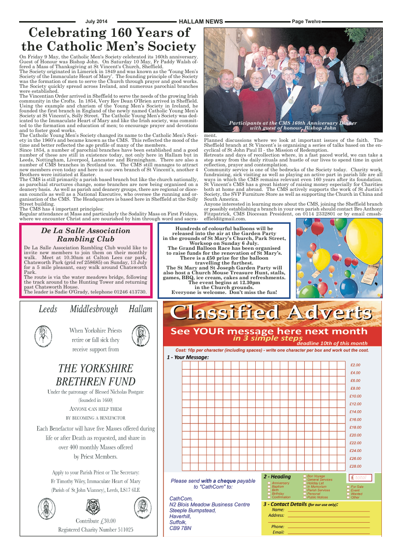 Jul 2014 edition of the Hallam News