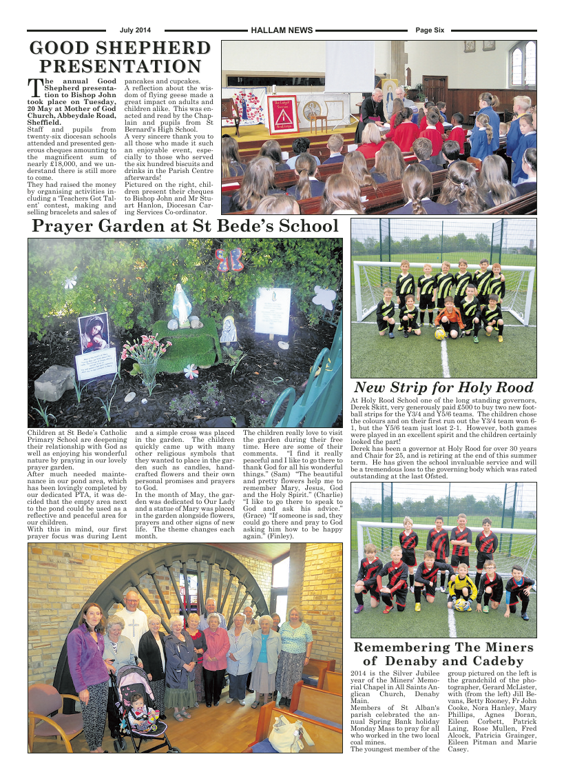 Jul 2014 edition of the Hallam News