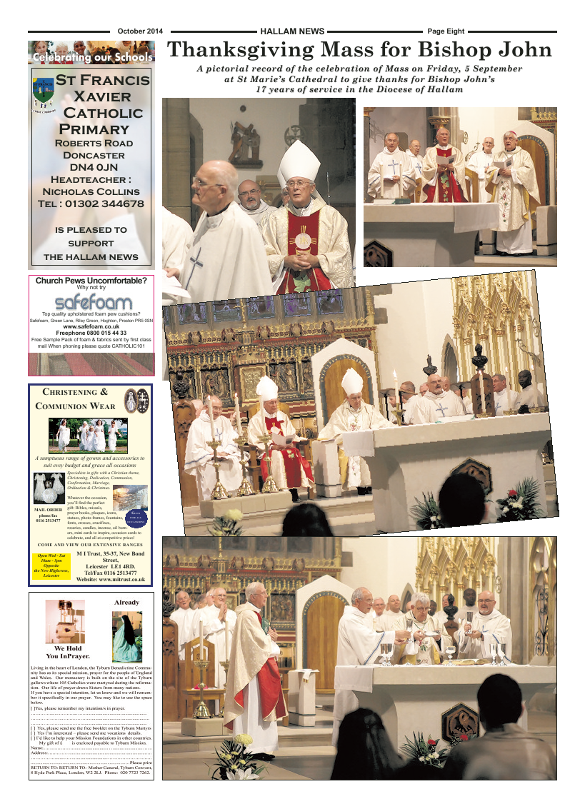 Oct 2014 edition of the Hallam News