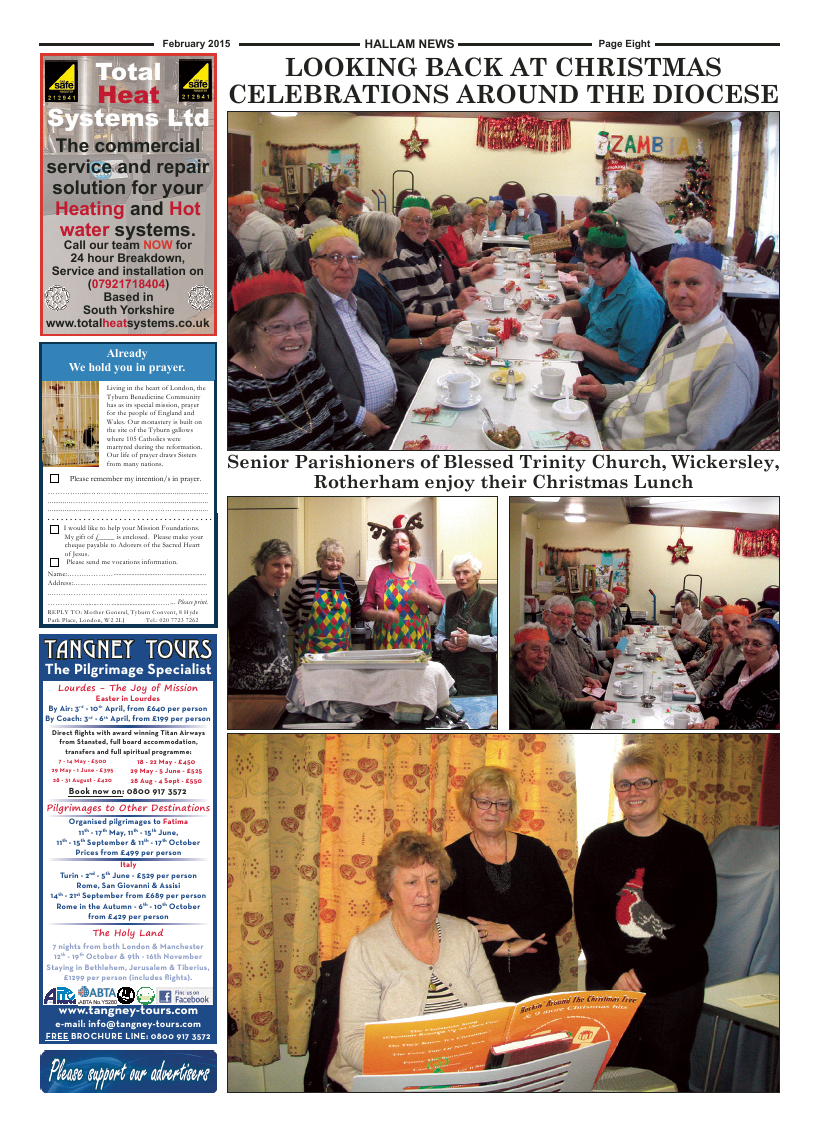 Feb 2015 edition of the Hallam News