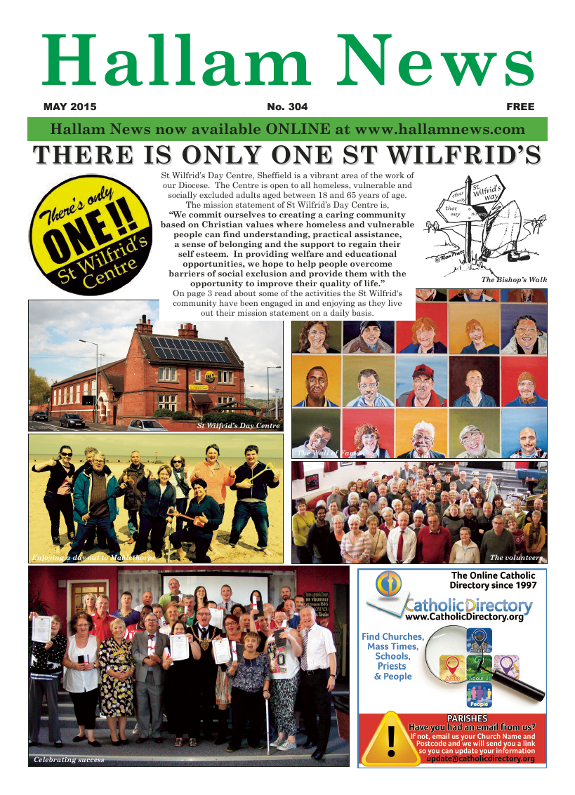 May 2015 edition of the Hallam News