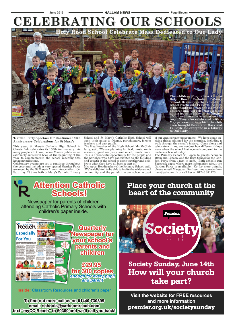 Jun 2015 edition of the Hallam News