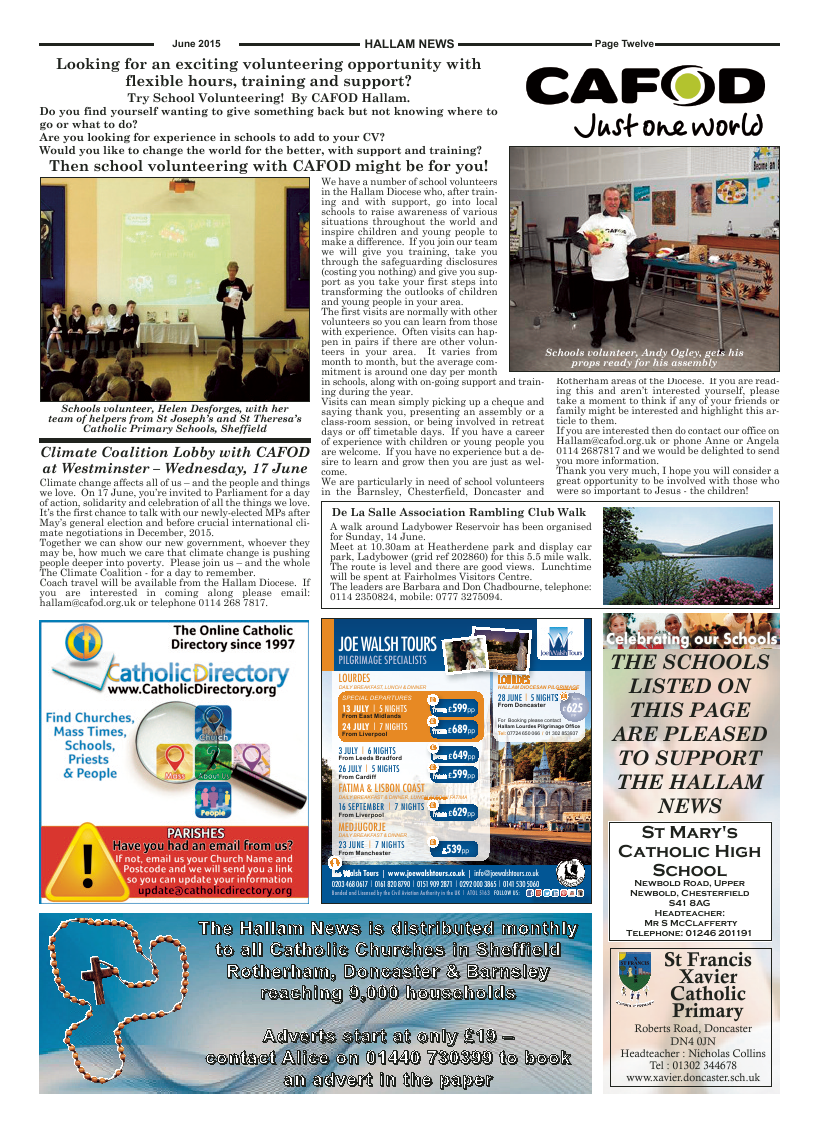 Jun 2015 edition of the Hallam News