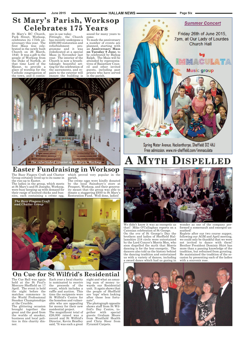 Jun 2015 edition of the Hallam News