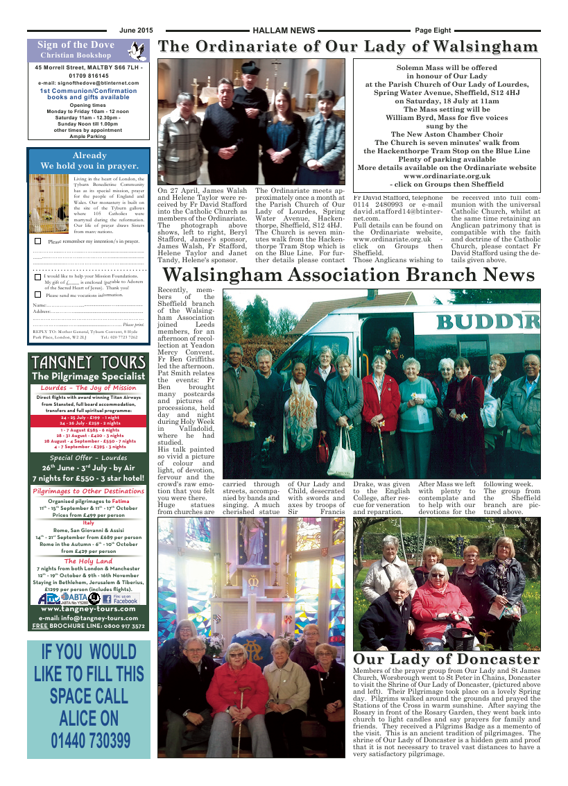 Jun 2015 edition of the Hallam News