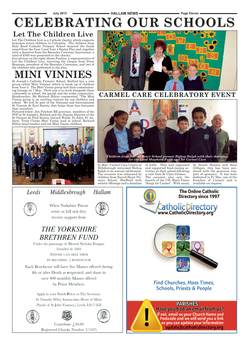 Jul 2015 edition of the Hallam News