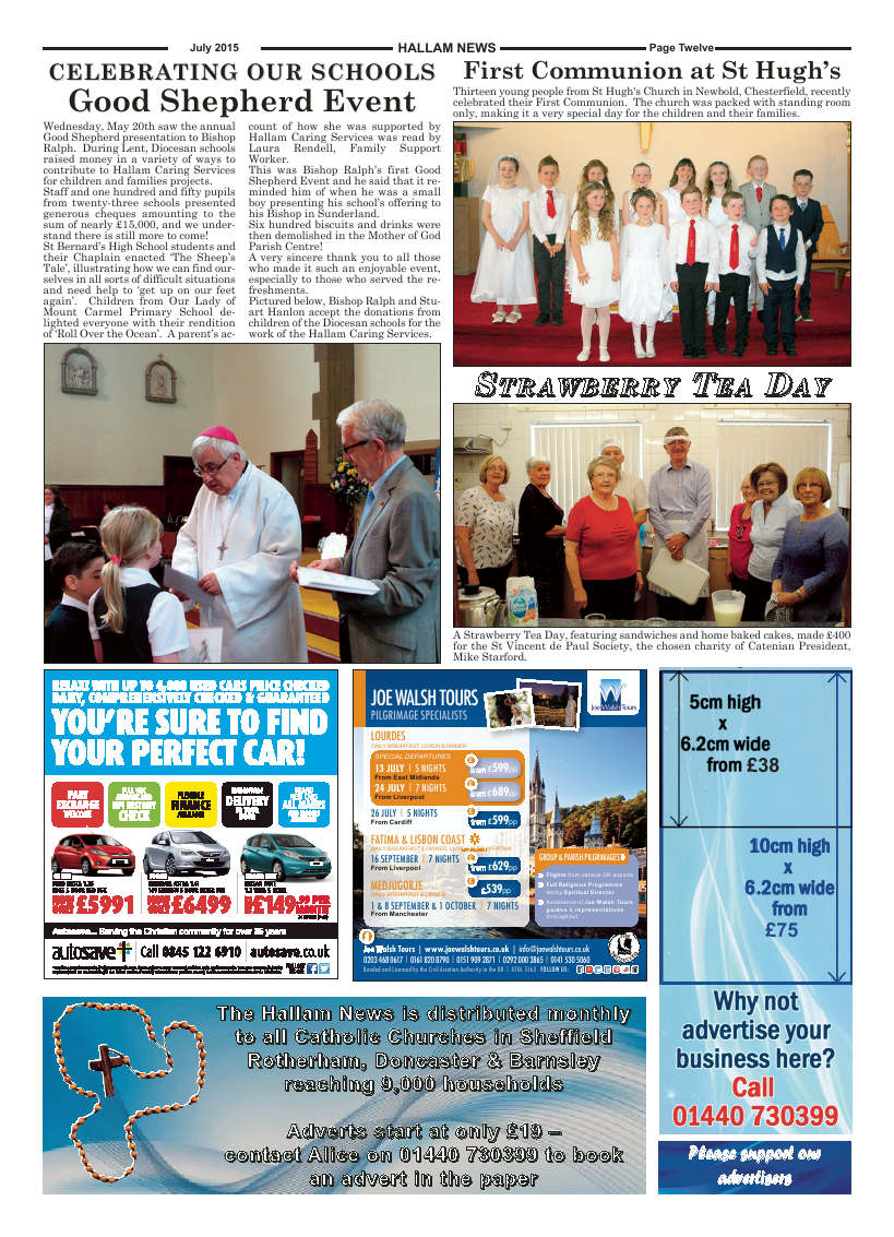 Jul 2015 edition of the Hallam News