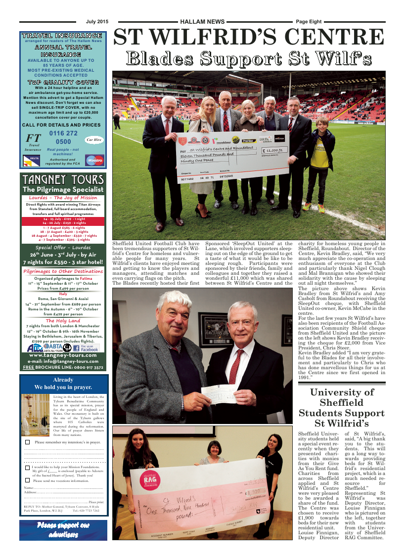 Jul 2015 edition of the Hallam News