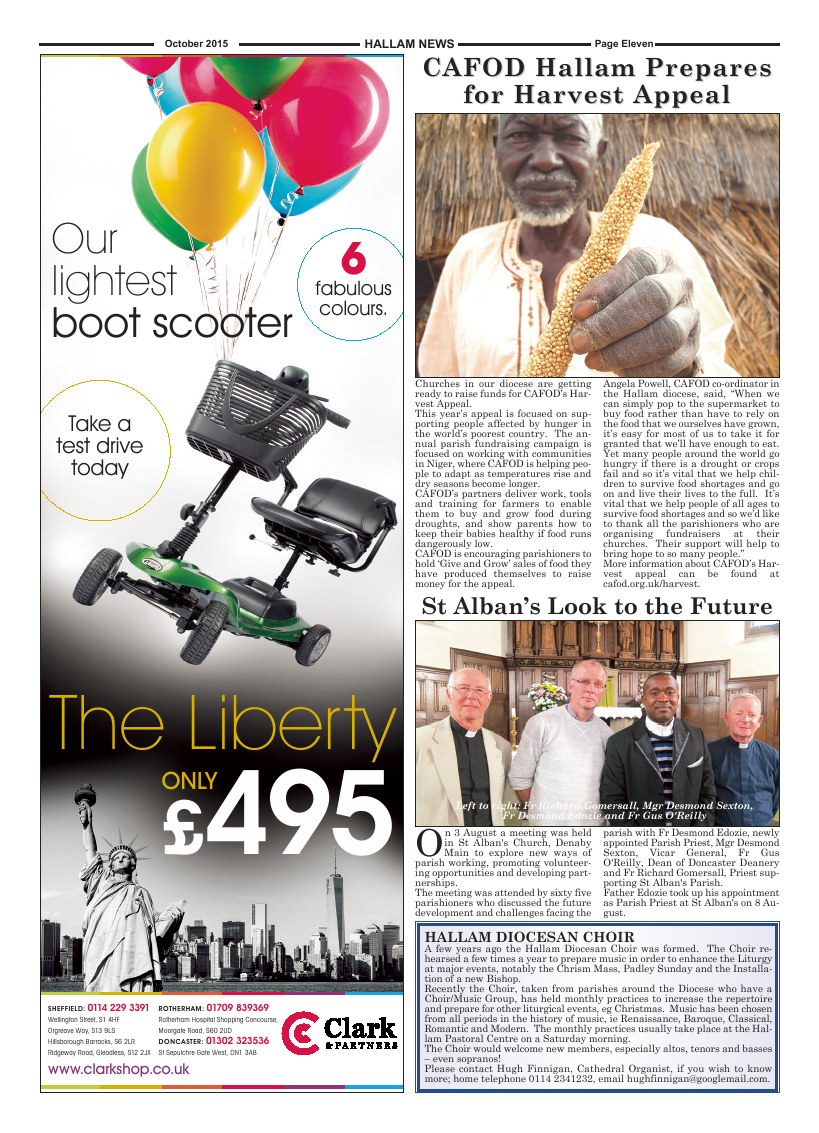 Oct 2015 edition of the Hallam News