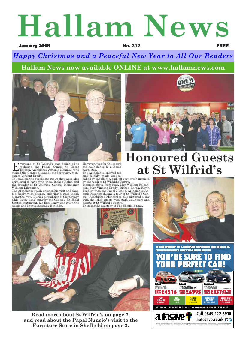 Jan 2016 edition of the Hallam News - Page 