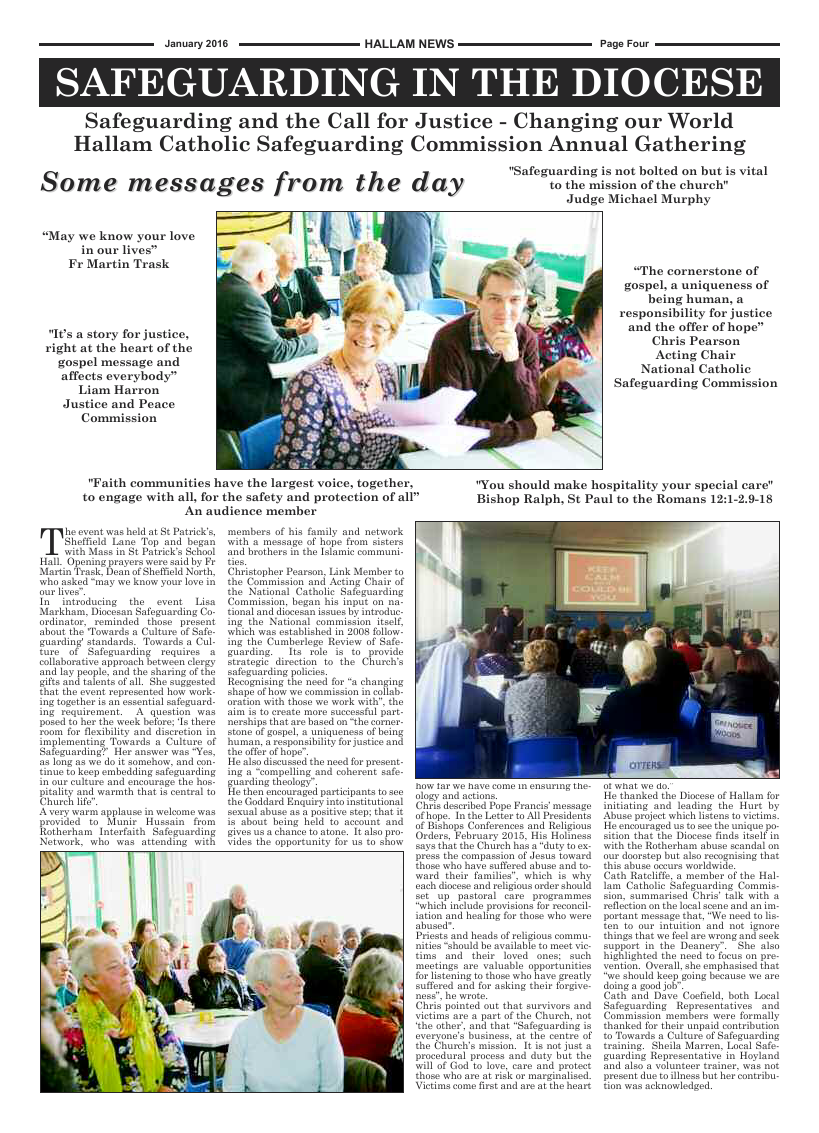 Jan 2016 edition of the Hallam News - Page 