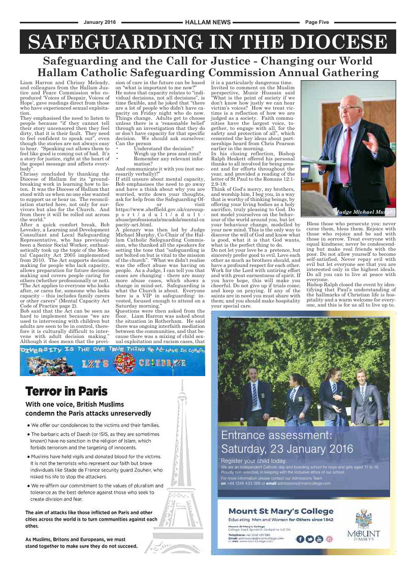 Jan 2016 edition of the Hallam News - Page 