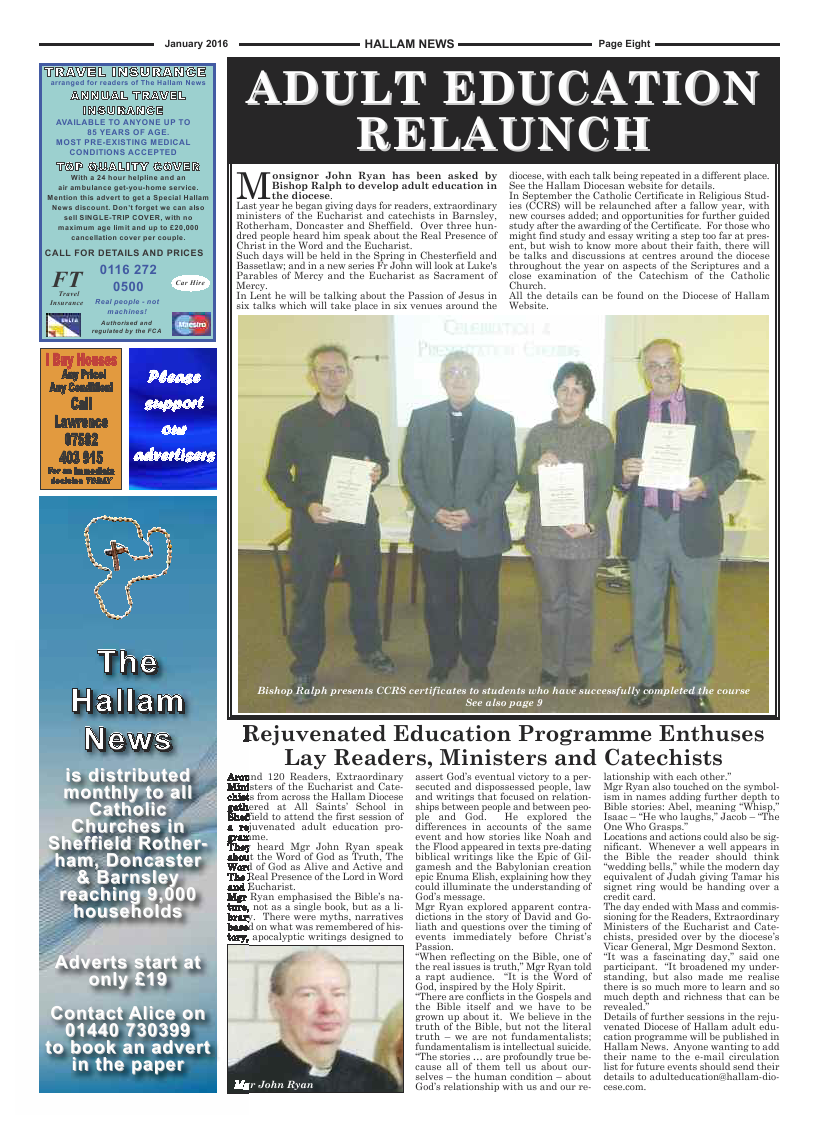 Jan 2016 edition of the Hallam News - Page 