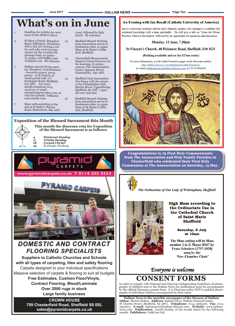 Jun 2017 edition of the Hallam News - Page 