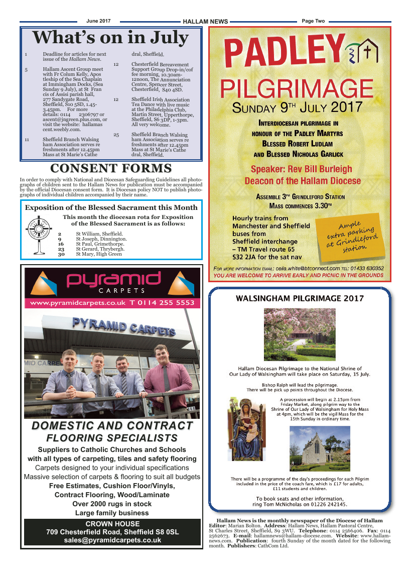 Jul 2017 edition of the Hallam News - Page 