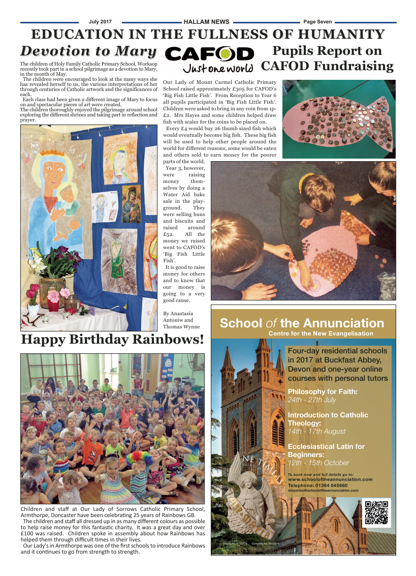 Jul 2017 edition of the Hallam News - Page 