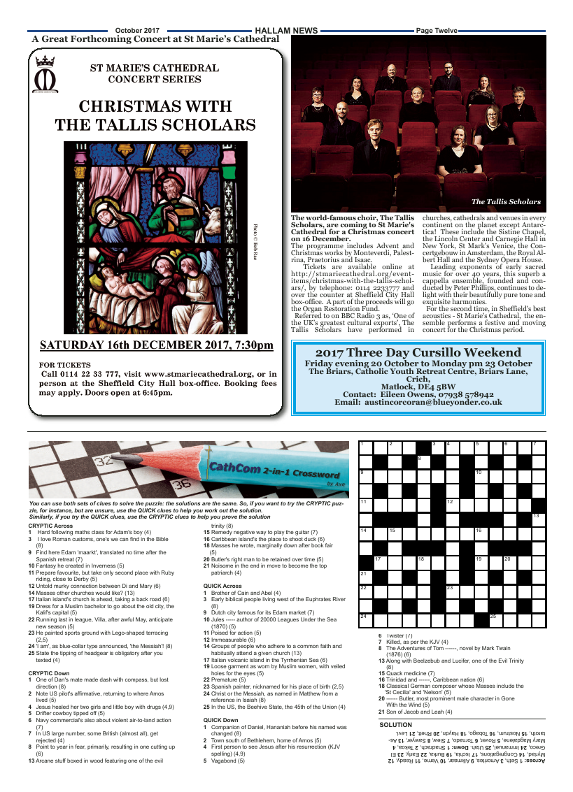 Oct 2017 edition of the Hallam News - Page 
