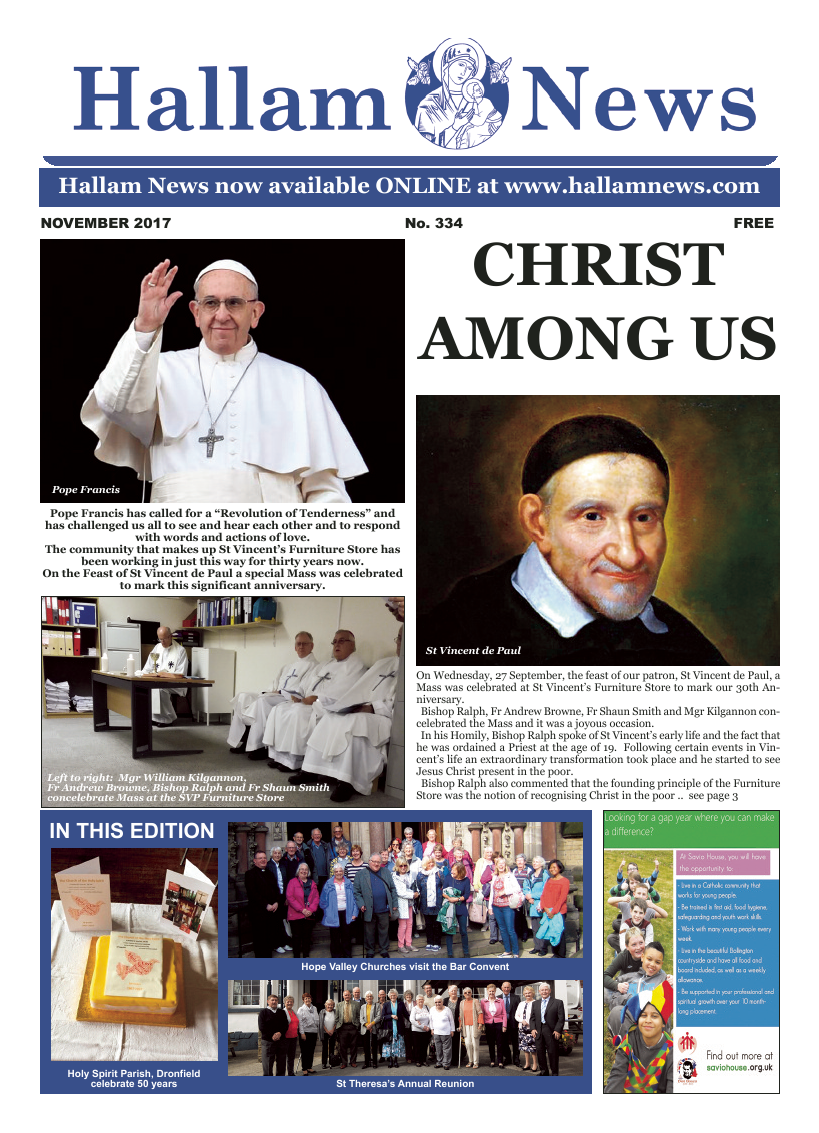 Nov 2017 edition of the Hallam News - Page 