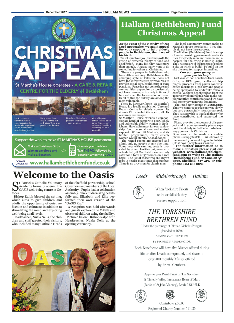 Dec 2017 edition of the Hallam News - Page 