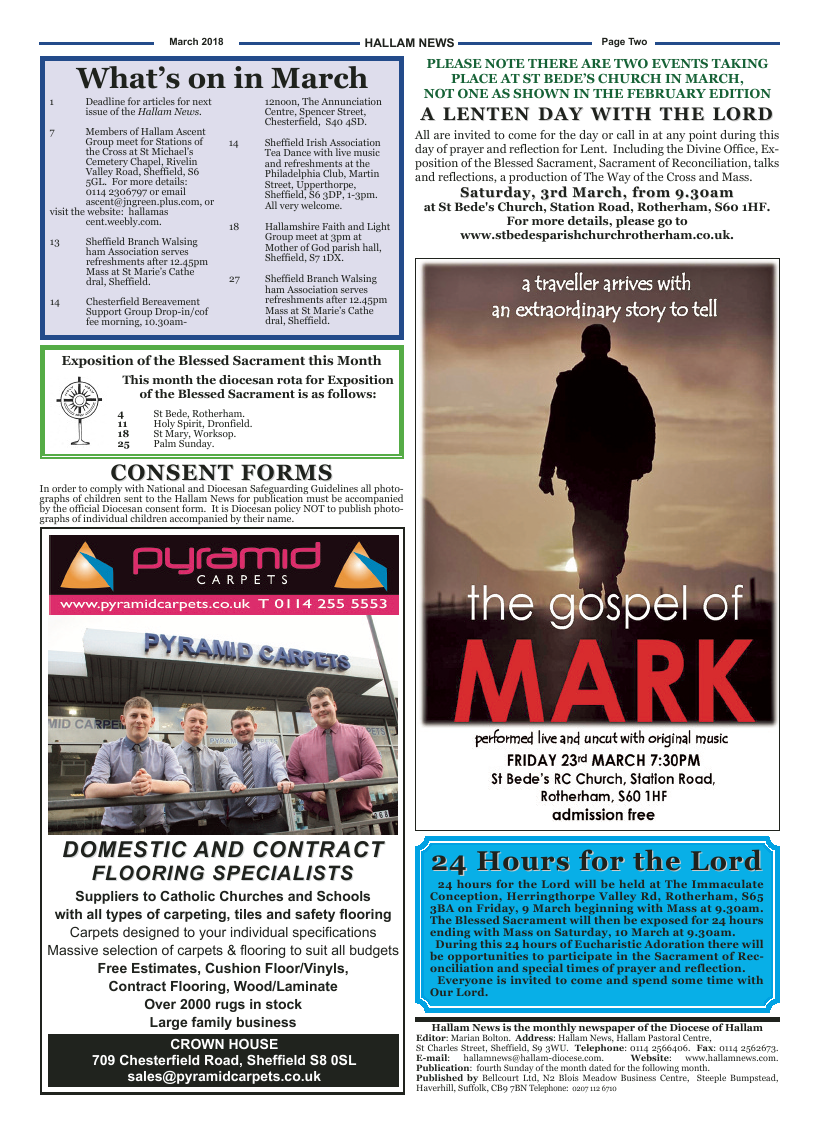 Mar 2018 edition of the Hallam News - Page 