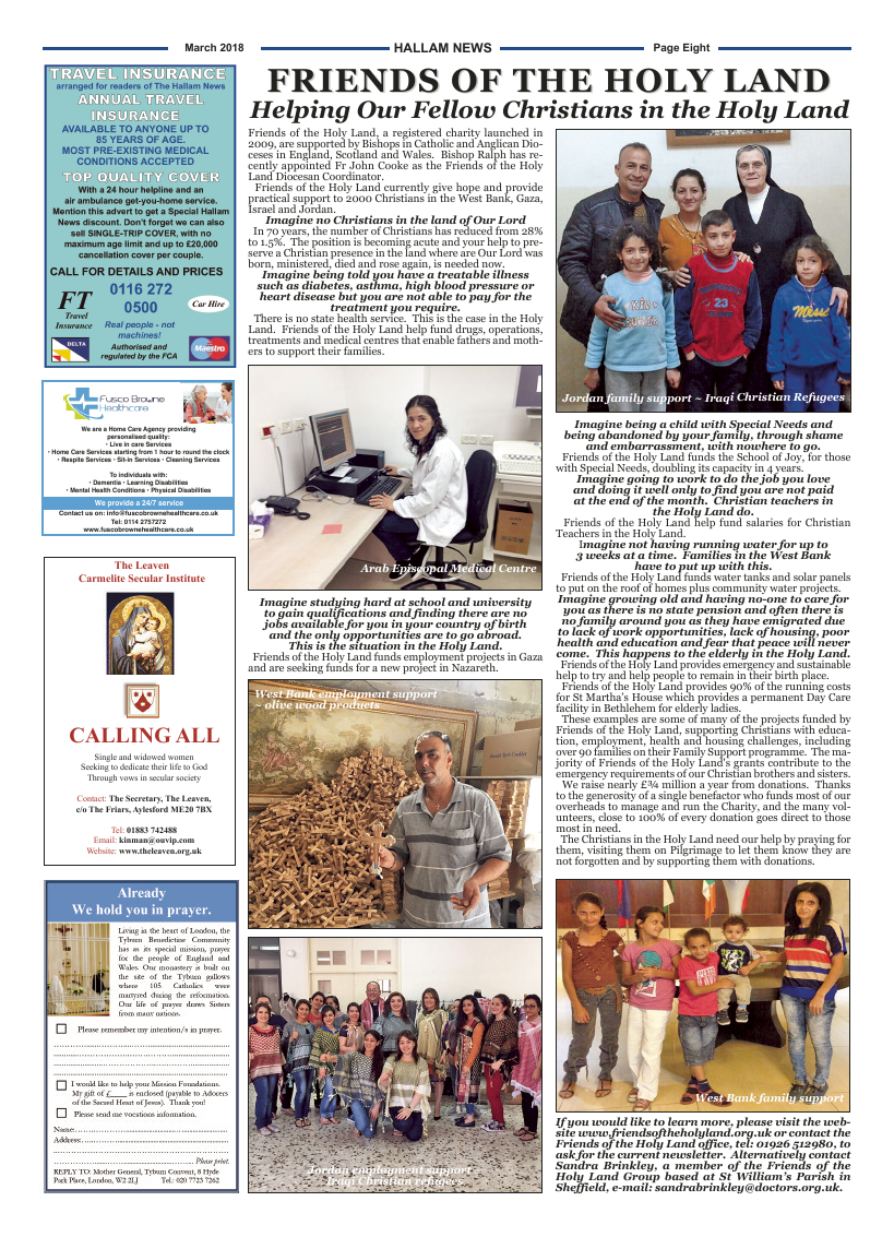 Mar 2018 edition of the Hallam News - Page 