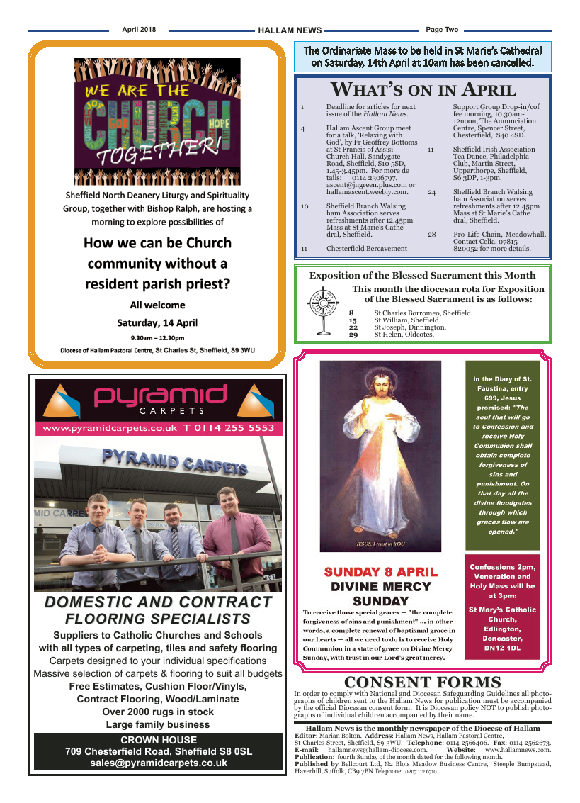 Apr 2018 edition of the Hallam News - Page 