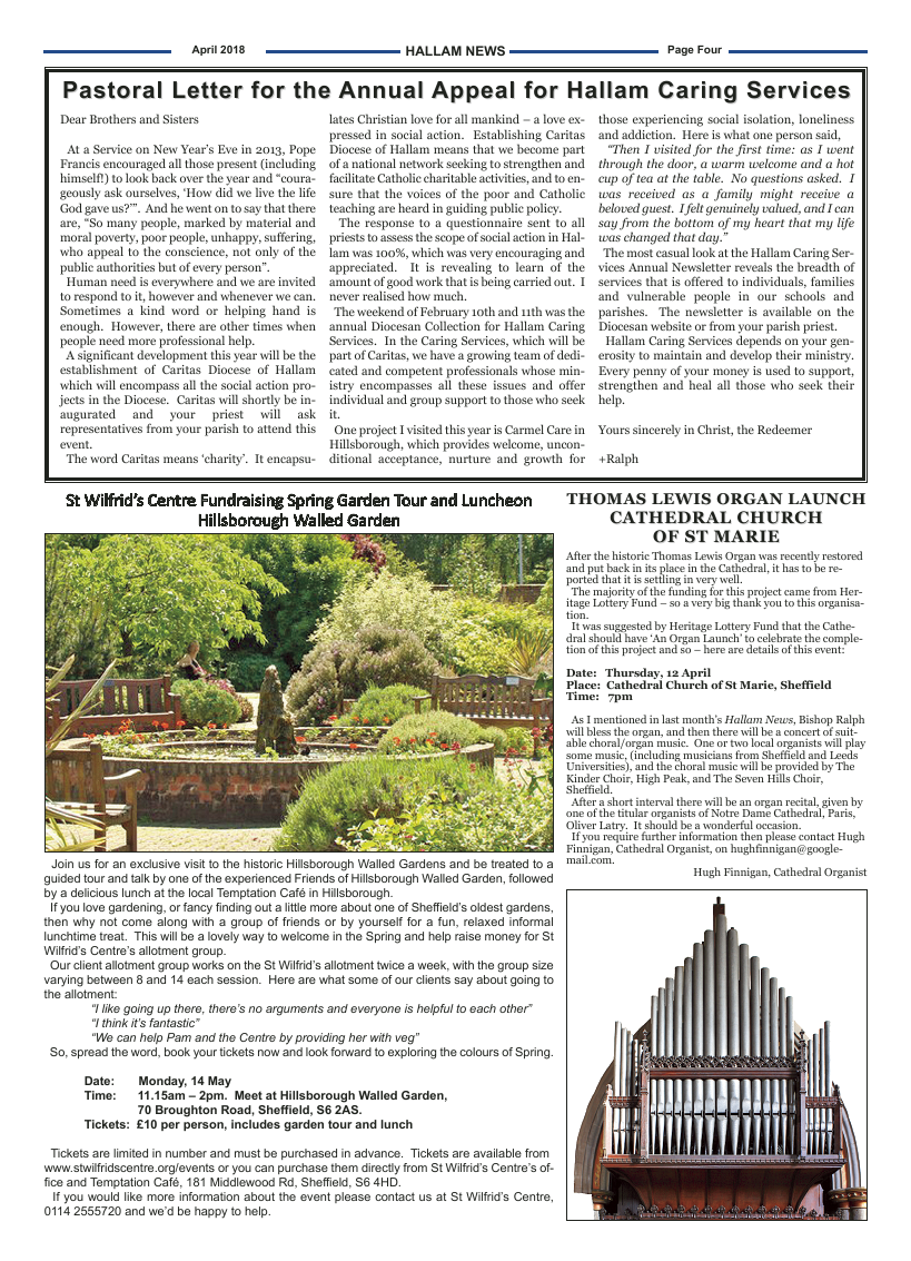 Apr 2018 edition of the Hallam News - Page 