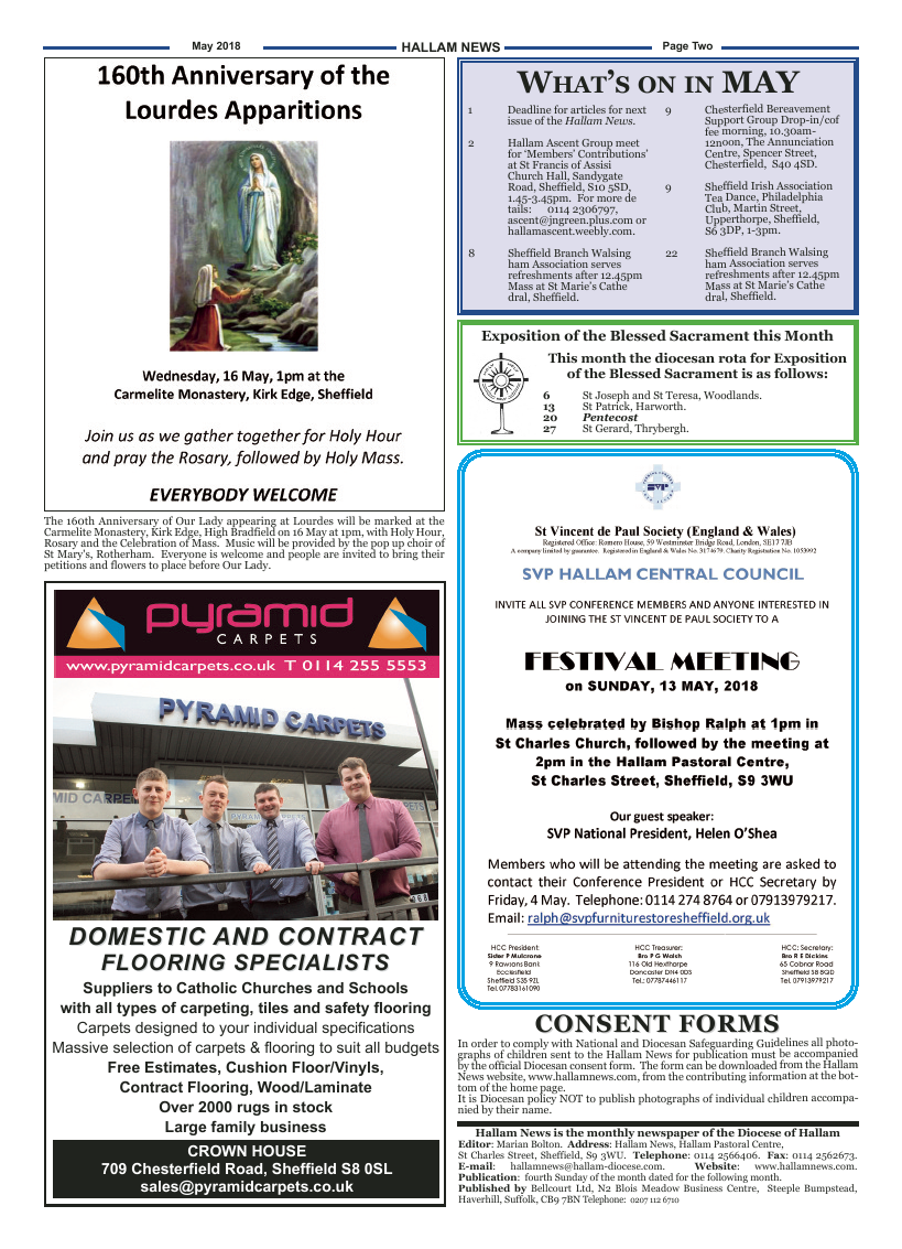 May 2018 edition of the Hallam News - Page 