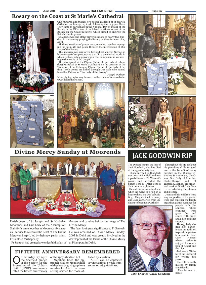 Jun 2018 edition of the Hallam News - Page 