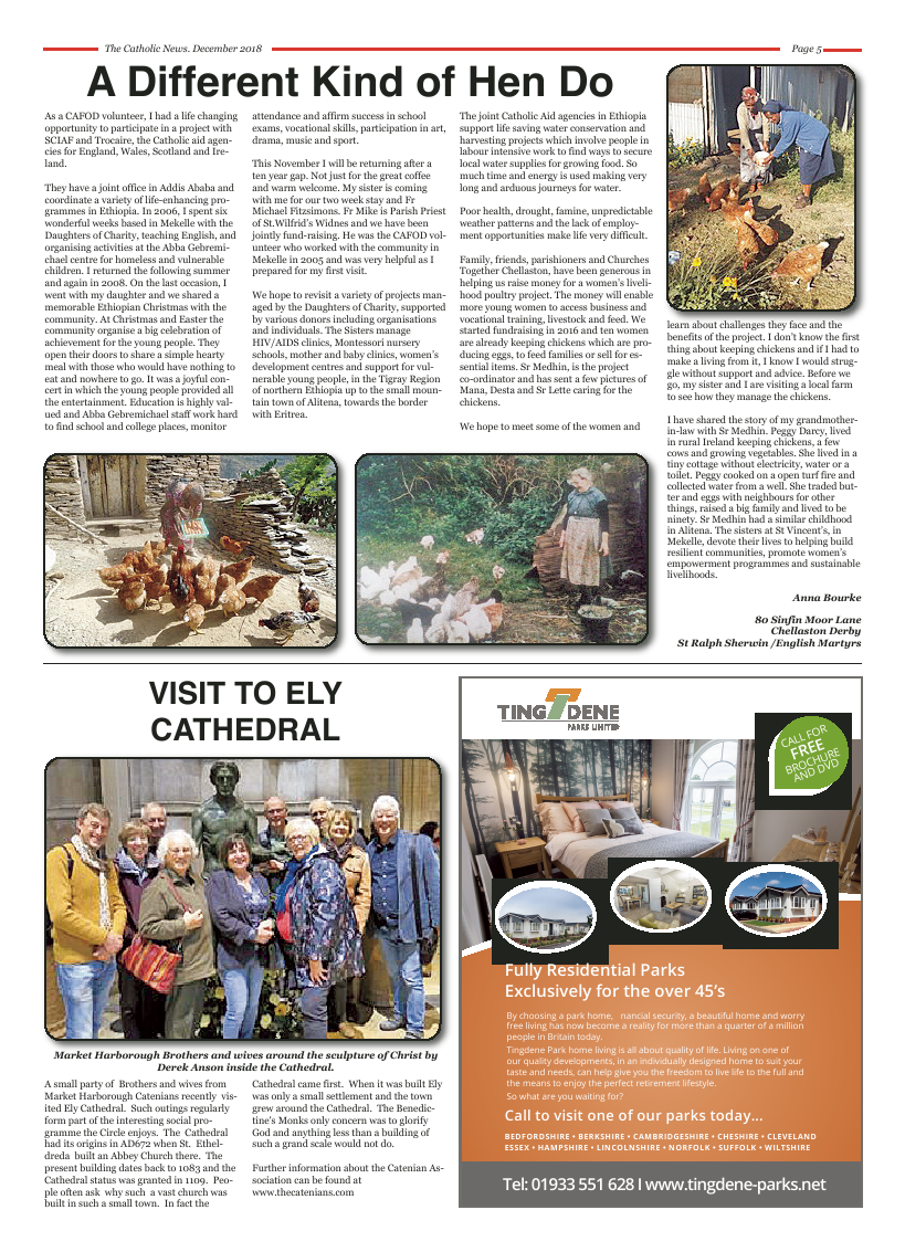 Dec 2018 edition of the Nottingham Catholic News - Page 