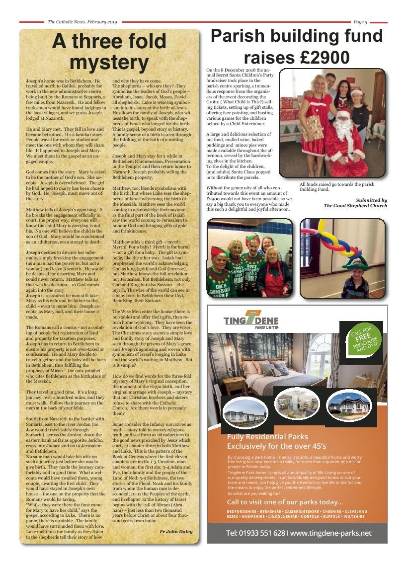 Feb 2019 edition of the Nottingham Catholic News - Page 