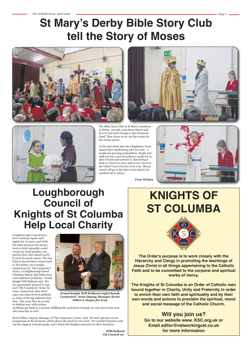 Apr 2020 edition of the Nottingham Catholic News