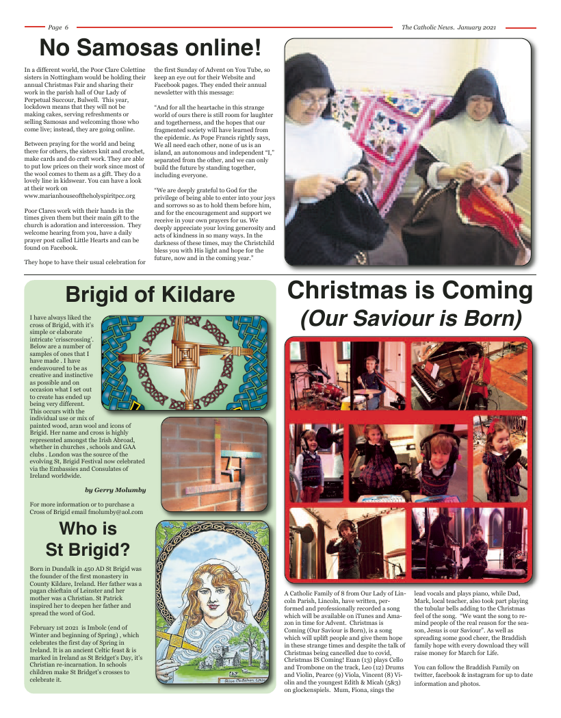 Dec 2020 edition of the Nottingham Catholic News