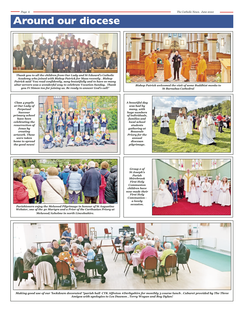 Jun 2022 edition of the Nottingham Catholic News