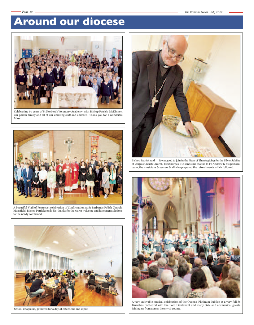 Jul 2022 edition of the Nottingham Catholic News