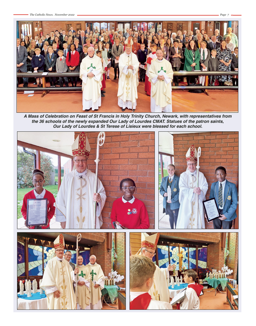 Nov 2022 edition of the Nottingham Catholic News