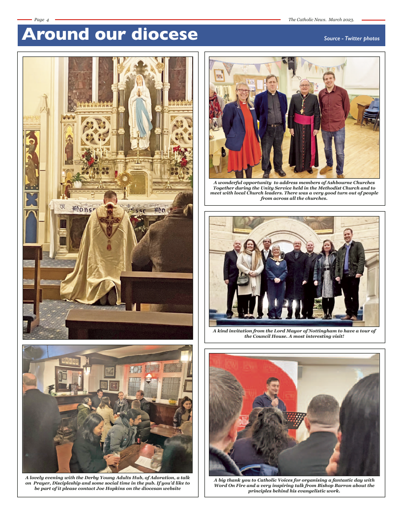 Mar 2023 edition of the Nottingham Catholic News