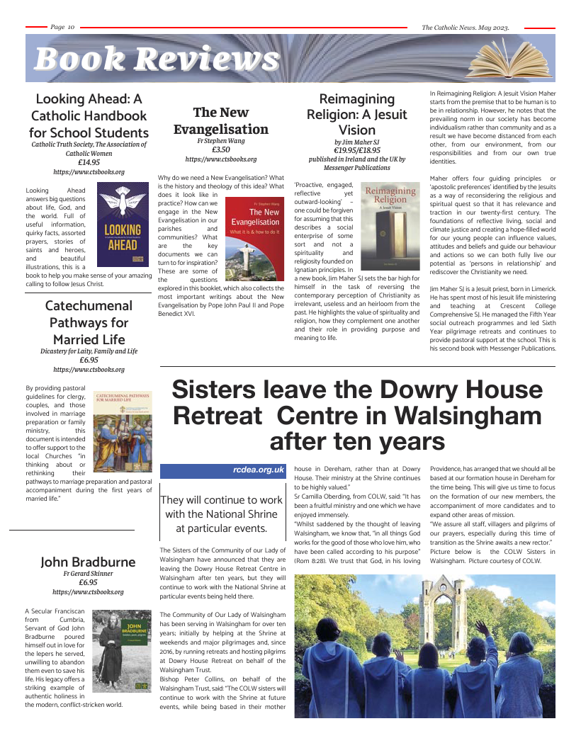May 2023 edition of the Nottingham Catholic News