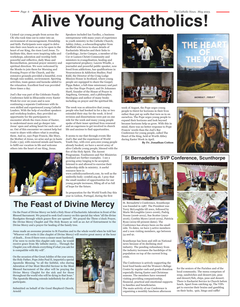 May 2023 edition of the Nottingham Catholic News