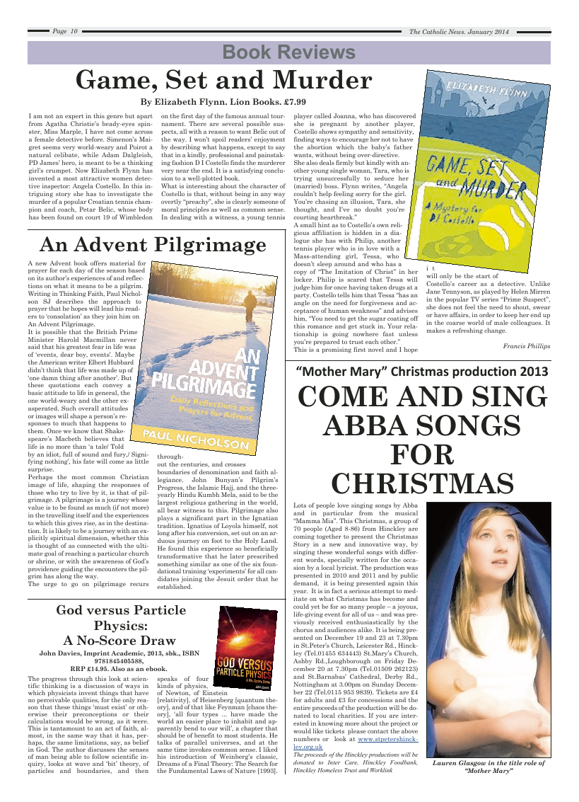 Jan 2014 edition of the Nottingham Catholic News