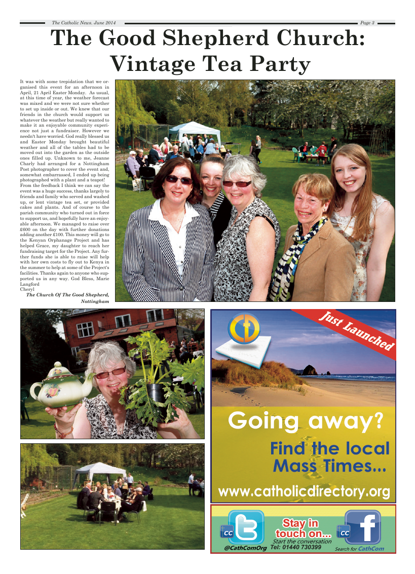 Jun 2014 edition of the Nottingham Catholic News