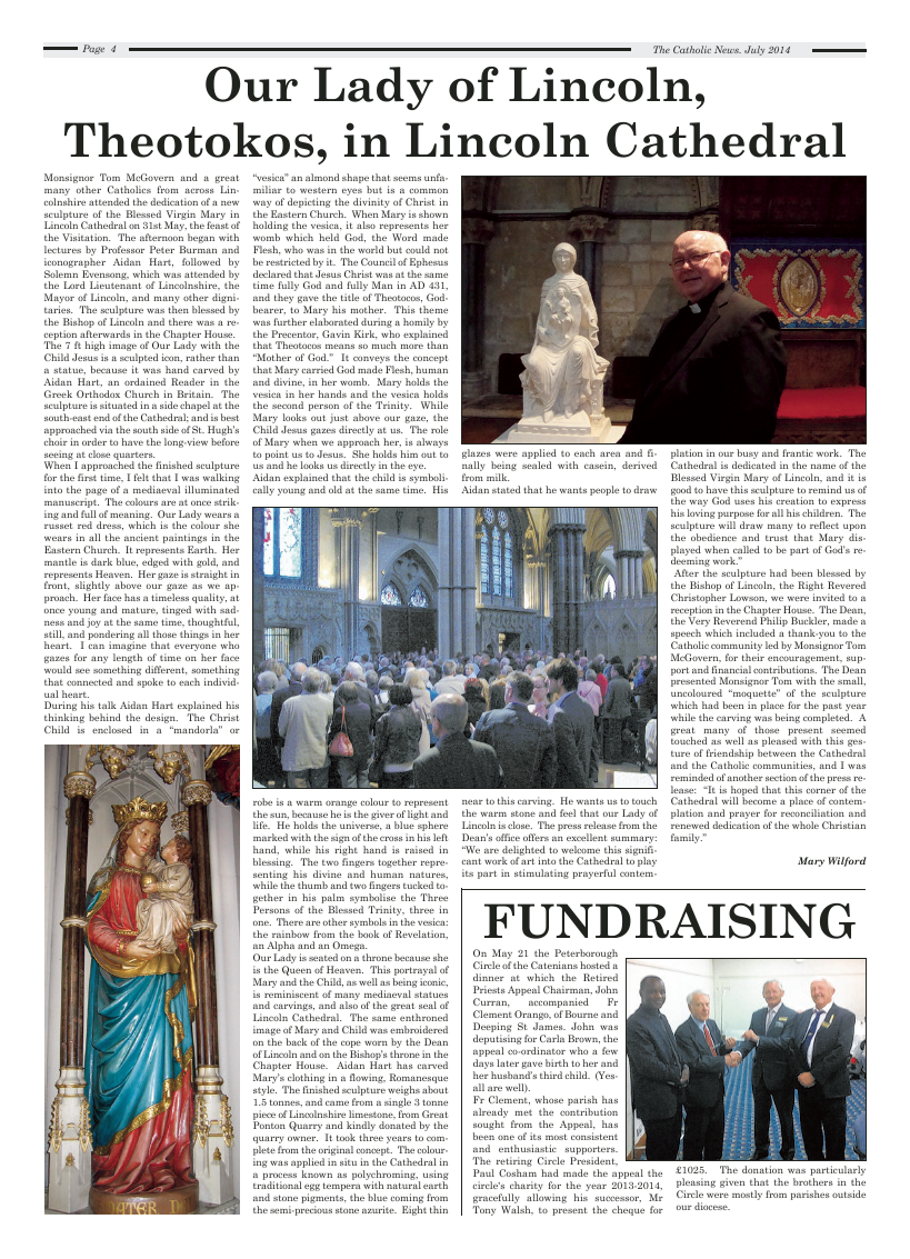 Jul 2014 edition of the Nottingham Catholic News