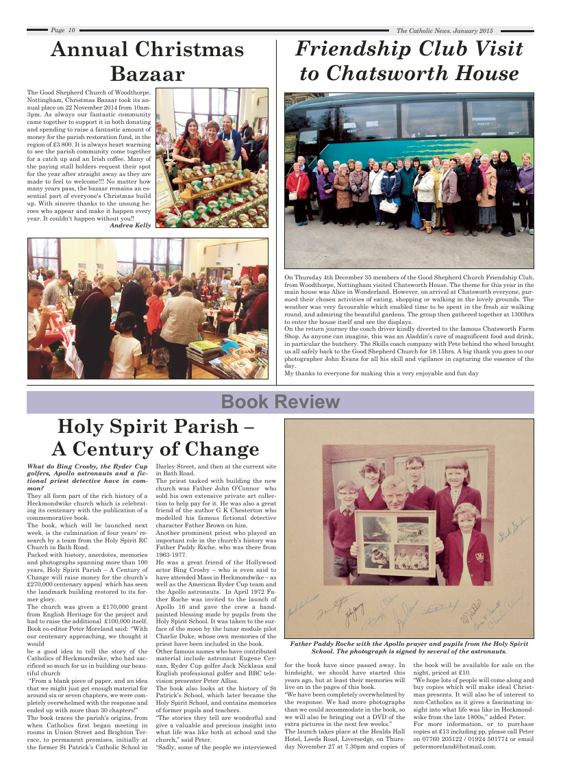 Jan 2015 edition of the Nottingham Catholic News