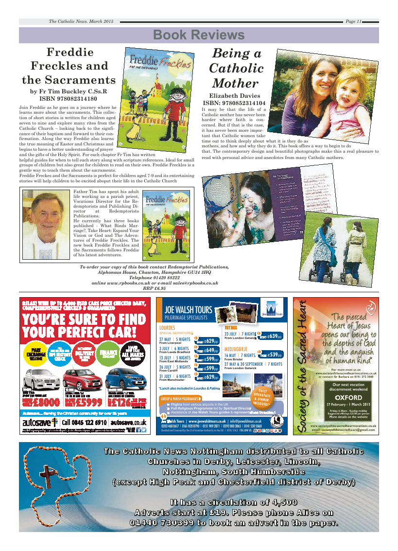 Mar 2015 edition of the Nottingham Catholic News