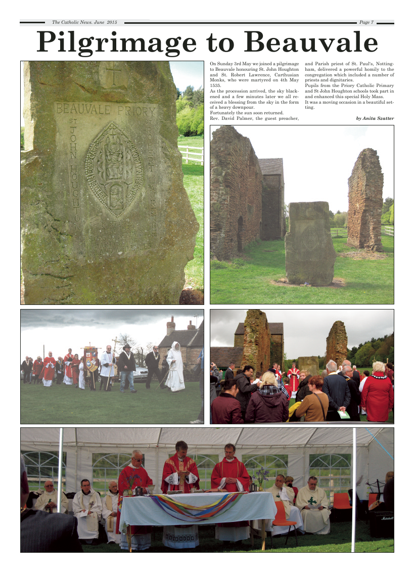 Jun 2015 edition of the Nottingham Catholic News