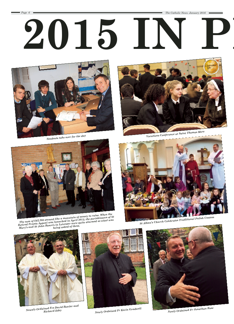 Jan 2016 edition of the Nottingham Catholic News