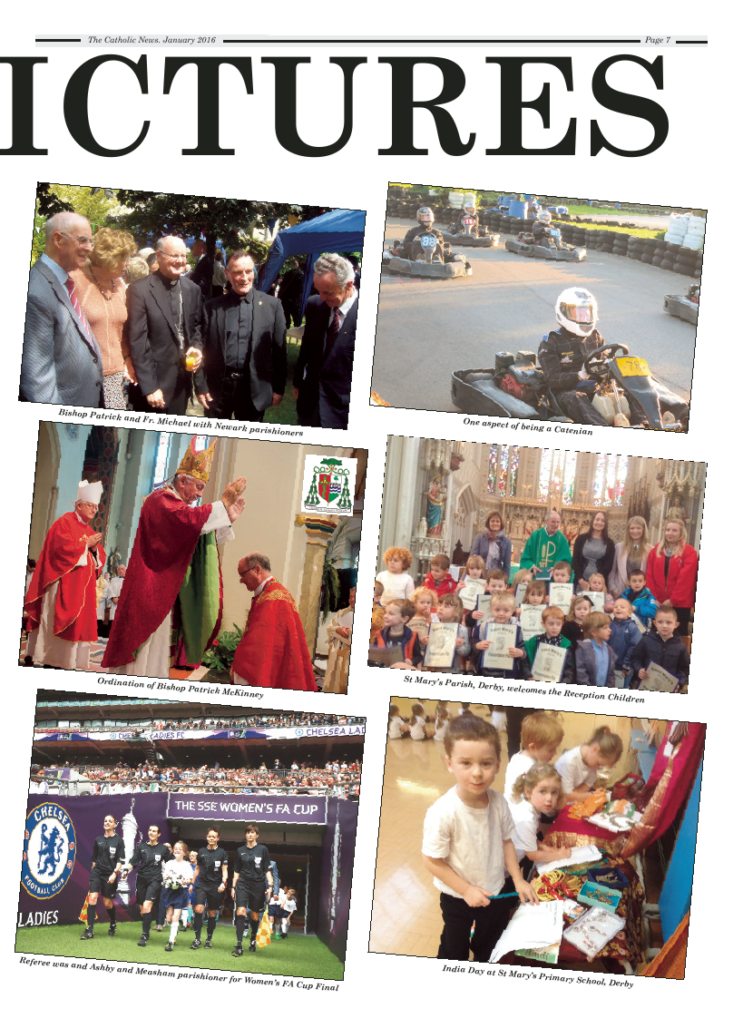 Jan 2016 edition of the Nottingham Catholic News