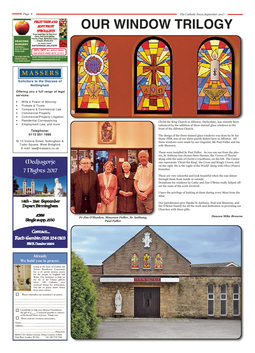 Sept 2017 edition of the Nottingham Catholic News - Page 